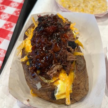 Harmon's Barbecue - Loaded Baked Potato - Barbeque Near Me - Fort Mitchell, Kentucky