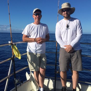 Strike Zone Sportfishing - Me and my dad - Boat Charters Near Me - Kihei, Hawaii Strike Zone Sportfishing - Me and my dad - Boat Charters Near Me - Kihei, Hawaii
