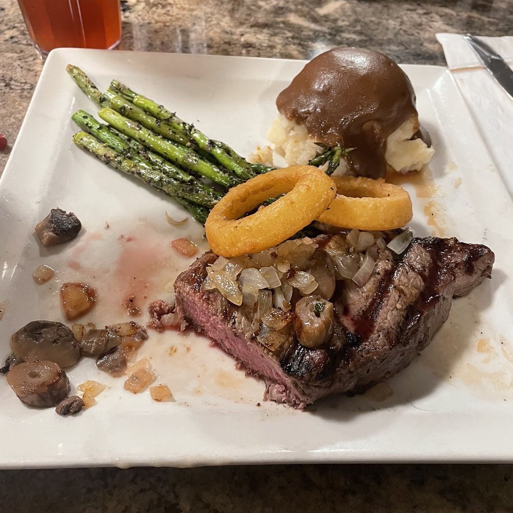 Crossroads Restaurant - NY Strip cooked med rare. Came out perfect. - Diners Near Me - Wilmington, Delaware Crossroads Restaurant - NY Strip cooked med rare. Came out perfect. - Diners Near Me - Wilmington, Delaware