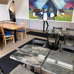 Blue Jay Burger - Indoor seating area