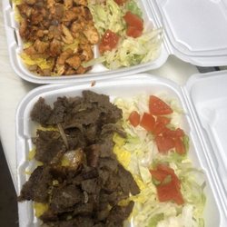 Royal Burger - Chicken & rice/ lamb & rice