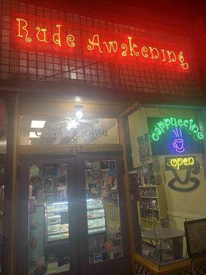 Rude Awakening coffee house by null