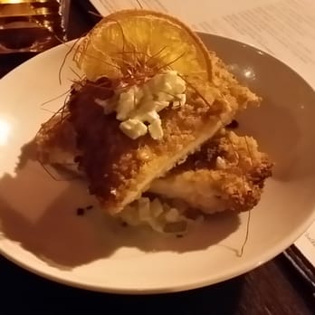 AMBAR Restaurant, Capitol Hill - Almond crusted chicken - Modern European Near Me - Washington, DC, District of Columbia