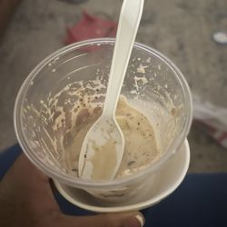 Golden Years Ice Cream Parlor and Diner - My sundae ( I ate half before the photo)