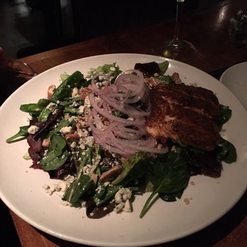 Graze - Blackened salmon salad:  perfect blend of seasoning, salad was perfectly dressed. - New American Near Me - Mount Pleasant, South Carolina