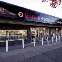 Exterior photo of Italian Sporting Goods - Vancouver, British Columbia Exterior photo of Italian Sporting Goods - Vancouver, British Columbia