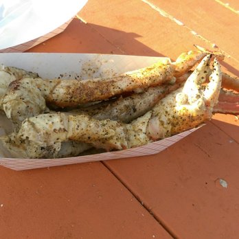 Alaska State Fair - Pound of fresh king crab. Probably the tastiest I've ever had. Near the Dena' People's Stage. Git it! - Festivals Near Me - Palmer, Alaska
