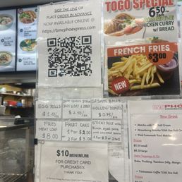 Menu (Order Online)