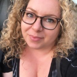 Village Optic - Me in my new beautiful Ahlem frames from Village Optic!