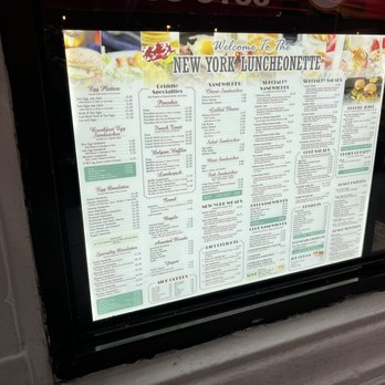 New York Luncheonette - Menu - American Near Me - New York, New York New York Luncheonette - Menu - American Near Me - New York, New York