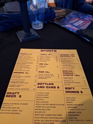 Menu photo 5 Bar Sol Chicago, IL