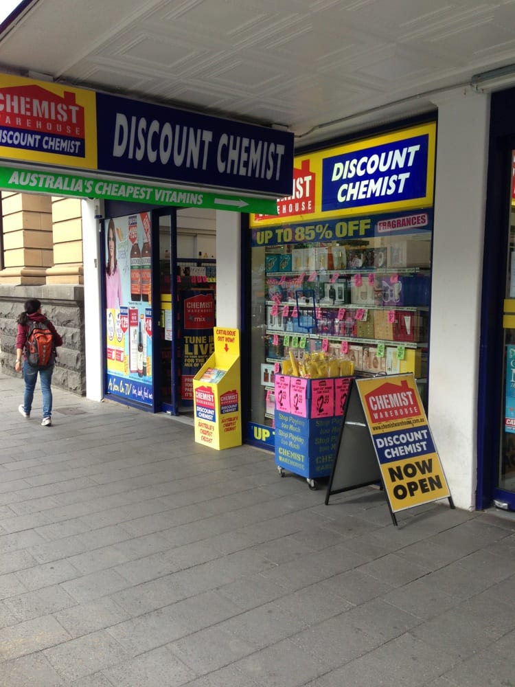 CHEMIST WAREHOUSE HOBART CITY CENTRE Updated March 2025 3436 Elizabeth St, Hobart