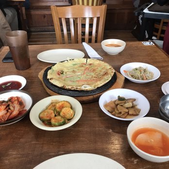 Lighthouse Tofu - Seafood pancake - Korean Near Me - Annandale, Virginia