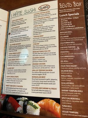 Menu photo 3 Sushi Creek Queen Creek, AZ Menu photo 3 Sushi Creek Queen Creek, AZ