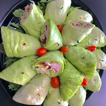Orlando's Deli - a plate of lettuce wrapped with ham and tomatoes - Delis Near Me - Bethpage, New York Orlando's Deli - a plate of lettuce wrapped with ham and tomatoes - Delis Near Me - Bethpage, New York