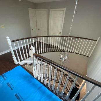 SteveBuilt - a view of a staircase in a house - General Contractors Near Me - Niagara on the Lake, Ontario SteveBuilt - a view of a staircase in a house - General Contractors Near Me - Niagara on the Lake, Ontario