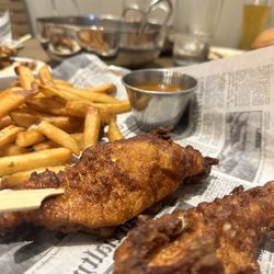 Lock 15 Brewing Co. - Kids fried chicken skewers
