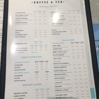 Penelope’s Coffee and Tea - Menu - Coffee & Tea Near Me - San Francisco, California
