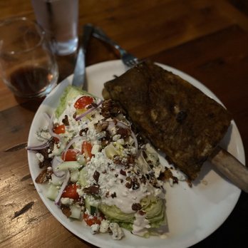 Old Glory Kitchen + Spirits - Ribs with wedge salad - Pizza Near Me - Keyport, New Jersey Old Glory Kitchen + Spirits - Ribs with wedge salad - Pizza Near Me - Keyport, New Jersey