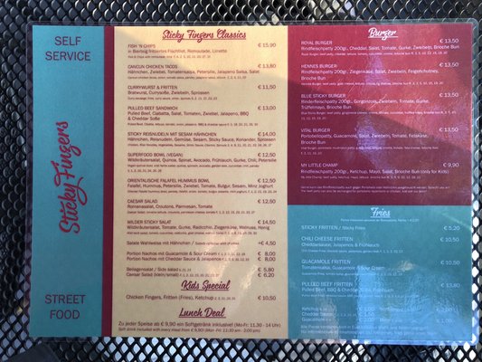 Menu photo 2 Sticky Fingers Cologne, NW Menu photo 2 Sticky Fingers Cologne, NW