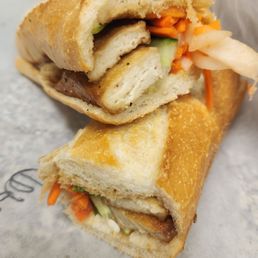 Tofu sandwich- was good but #1 is my fave Tofu sandwich- was good but #1 is my fave