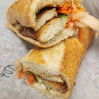 Cali Baguette Express - Tofu sandwich- was good but #1 is my fave - Vietnamese Near Me - San Diego, California Cali Baguette Express - Tofu sandwich- was good but #1 is my fave - Vietnamese Near Me - San Diego, California