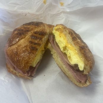 Suju's Coffee & Tea - Ham Egg Cheese Croissant - Coffee & Tea Near Me - Fremont, California Suju's Coffee & Tea - Ham Egg Cheese Croissant - Coffee & Tea Near Me - Fremont, California