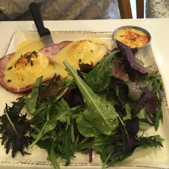 Awake - Eggs Benedict w/o the muffin and a salad substitute - Breakfast & Brunch Near Me - Carrollton, Texas Awake - Eggs Benedict w/o the muffin and a salad substitute - Breakfast & Brunch Near Me - Carrollton, Texas