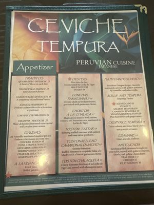 Menu photo 6 Ceviche Tempura Miami, FL Menu photo 6 Ceviche Tempura Miami, FL