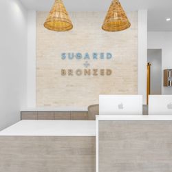 SUGARED + BRONZED - SUGARED + BRONZED Park Slope reception desk