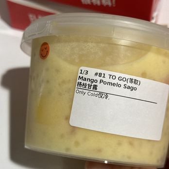 Jiu Ji Dessert - Mango pomelo sago - Desserts Near Me - Alhambra, California