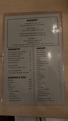 Menu photo 2 Gufo Cambridge, MA