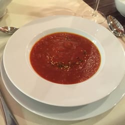 Halber 85 - Tomatensuppe mit Sesam