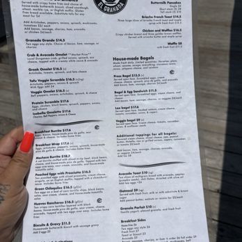 The Press - Menu - Breakfast & Brunch Near Me - El Granada, California