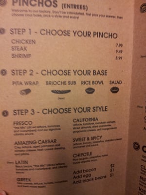 Menu photo 7 PINCHO Miami, FL Menu photo 7 PINCHO Miami, FL