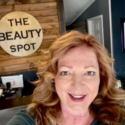 The Beauty Spot Salon & Day Spa - Color touch up, highlights and cut by Kelly.