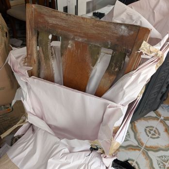 Terra Relocations - Moldy wooden chair - Movers Near Me - Los Angeles, California Terra Relocations - Moldy wooden chair - Movers Near Me - Los Angeles, California
