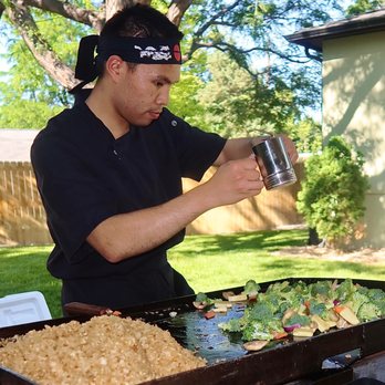 Let's Hibachi Denver - The vegetables included zucchini, carrots, squash, mushrooms and onions. The mix of vegetables were sautéed until tender & flavorful. - Caterers Near Me Let's Hibachi Denver - The vegetables included zucchini, carrots, squash, mushrooms and onions. The mix of vegetables were sautéed until tender & flavorful. - Caterers Near Me