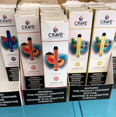 low nicotine disposable vape canada Crave X – Ultra Slim 40K / 25K Puffs Box | Crave X Series main image 0