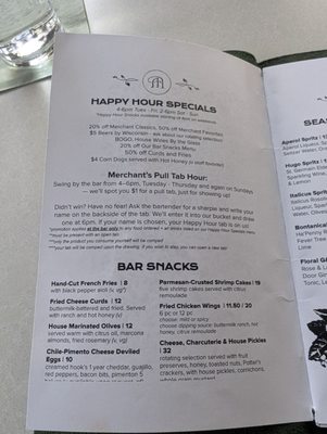 Menu photo 1 Merchant Madison, WI Menu photo 1 Merchant Madison, WI
