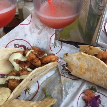 The Spot - Inedible spicy shrimp tacos. Pathetic amount of ingredients. Shrimp tasted old and super salty. Would never get these again. - Burgers Near Me - Galveston, Texas
