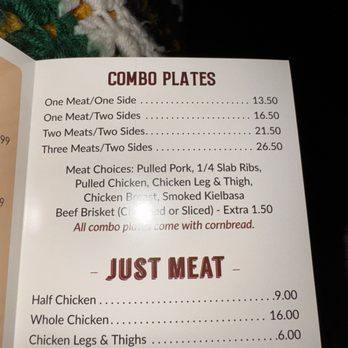 Big Mike's Smokehouse - Menu - Barbeque Near Me - East Providence, Rhode Island
