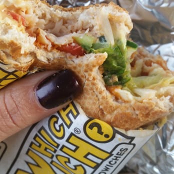 Which Wich - Buffalo chicken sandwich. Yum - Sandwiches Near Me - Jacksonville, North Carolina Which Wich - Buffalo chicken sandwich. Yum - Sandwiches Near Me - Jacksonville, North Carolina