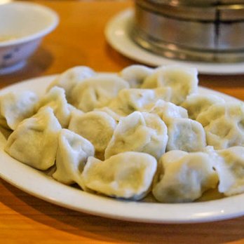 Golden Dumpling House - Pork with Leek Dumplings ($5.25) - eighteen plump and happy pieces :) - Chinese Near Me - Houston, Texas Golden Dumpling House - Pork with Leek Dumplings ($5.25) - eighteen plump and happy pieces :) - Chinese Near Me - Houston, Texas
