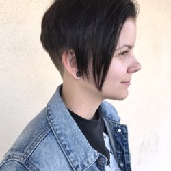 Dark Brown Color and Undercut