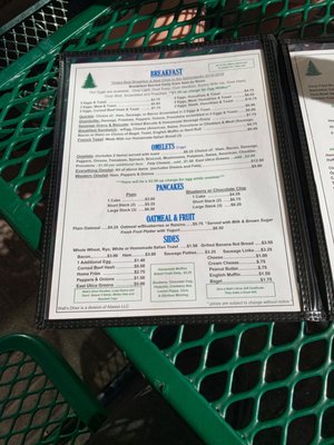 Menu photo 3 Walts Diner Old Forge, NY