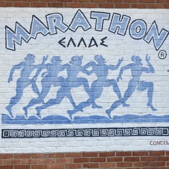 Marathon Restaurant - Wonderful mural. - Greek Near Me - Greenville, North Carolina Marathon Restaurant - Wonderful mural. - Greek Near Me - Greenville, North Carolina