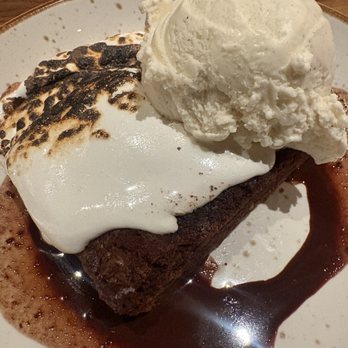 Lazy Dog Restaurant & Bar - S'more brownie sundae. - Comfort Food Near Me - Henderson, Nevada Lazy Dog Restaurant & Bar - S'more brownie sundae. - Comfort Food Near Me - Henderson, Nevada