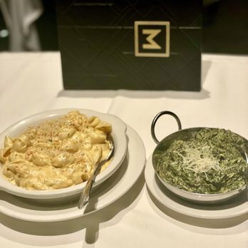 Morton's The Steakhouse - Lobster Macaroni Shells & Cheese Creamed Spinach - Steakhouses Near Me - Honolulu, Hawaii Morton's The Steakhouse - Lobster Macaroni Shells & Cheese Creamed Spinach - Steakhouses Near Me - Honolulu, Hawaii