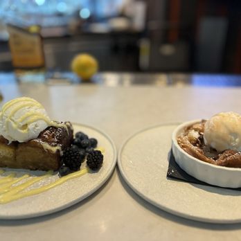 18th & 21st - Donut Bread Pudding and Stone Fruit Clafoutis - Cocktail Bars Near Me - Columbia, Maryland